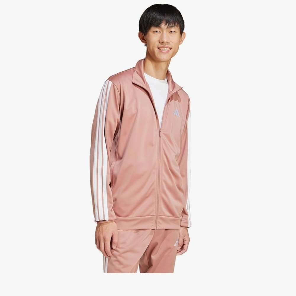 Adidas Pink Track Jacket and Pants Set